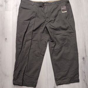 NWT Oak Hill Pants Mens Size 50 Flat Front Chino Pants Oak Hill